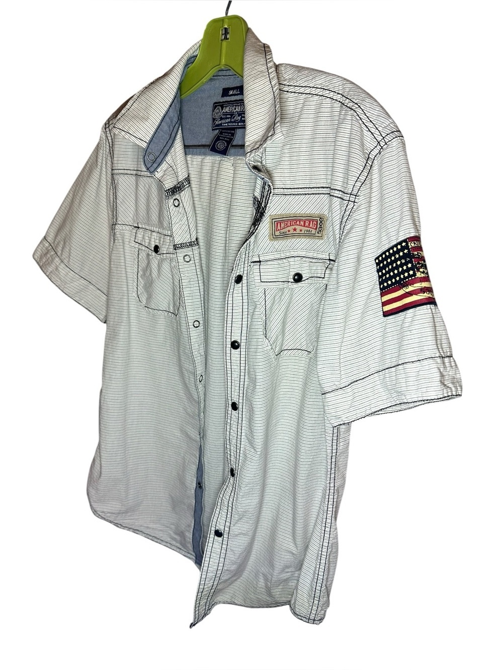 American Rag Mens Button up T Shirt size Small​ - Picture 2 of 7
